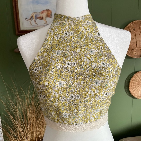 Tops - Floral Halter Top from South Africa